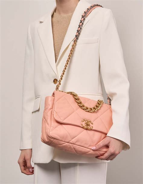 chanel lunch box bag|peach Chanel bag.